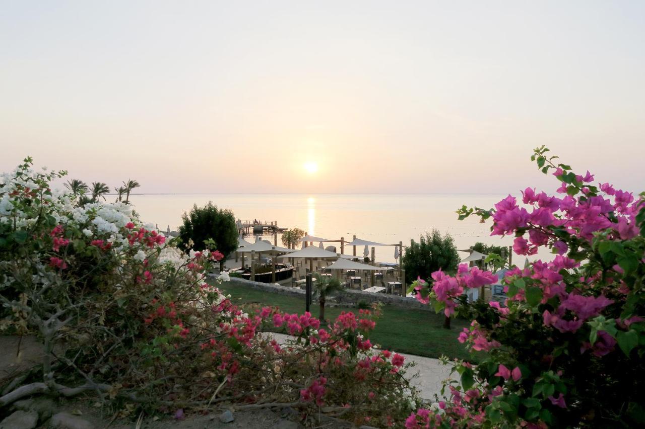 Retac Qunay Dahab Resort & Spa Luaran gambar Sunset at the Dead Sea